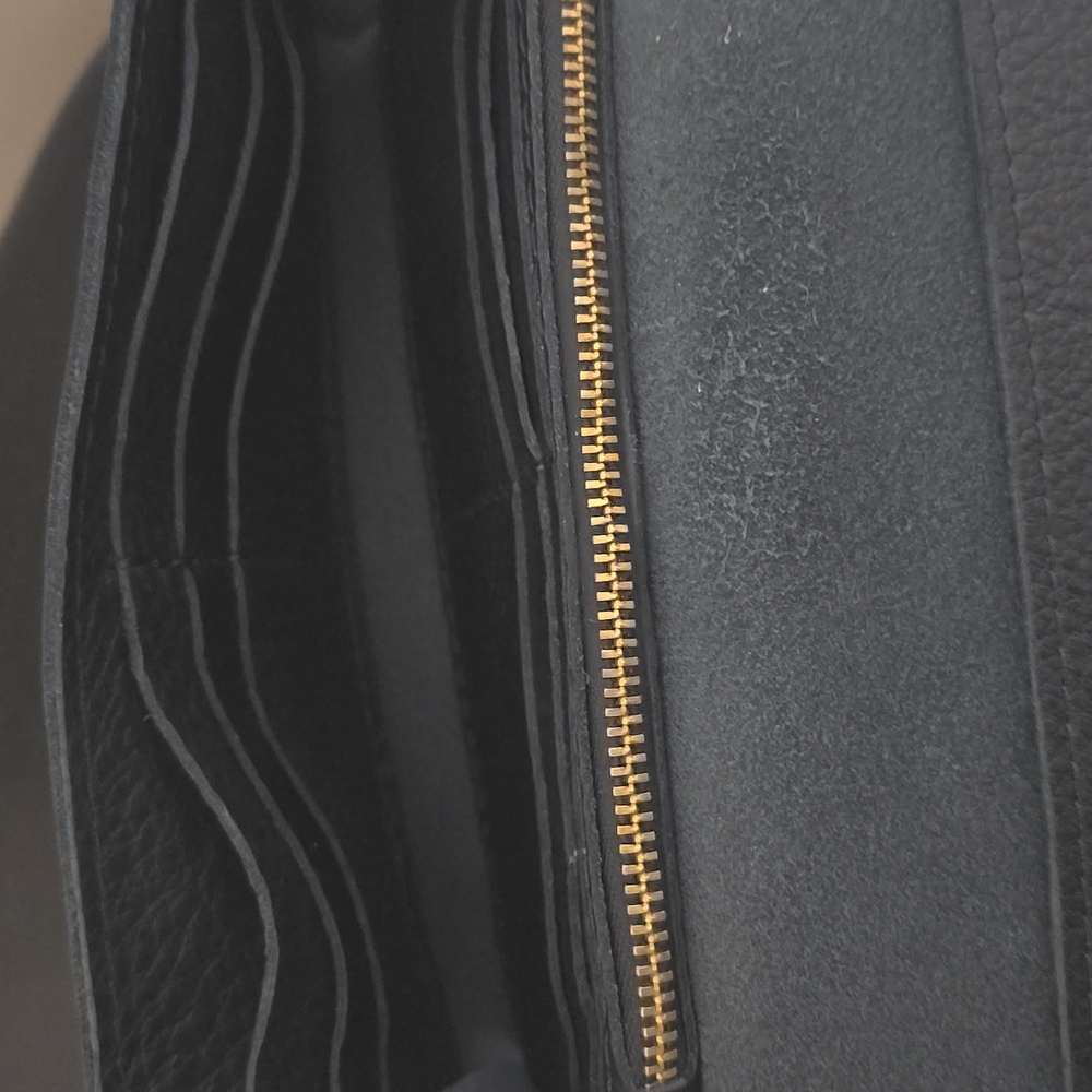 NEW Portland Leather Goods Large Bozeman Wallet/Black - Picture 10 of 12
